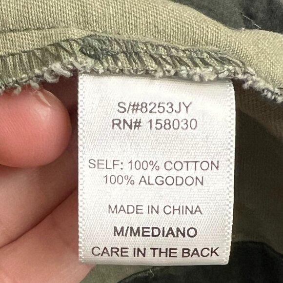 Love Tree Green Utility Camo Jacket Women's Size Medium - Picture 6 of 7